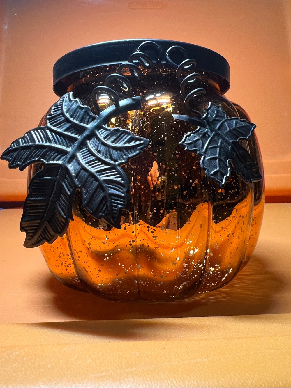 Hallmark Pumpkin Votive